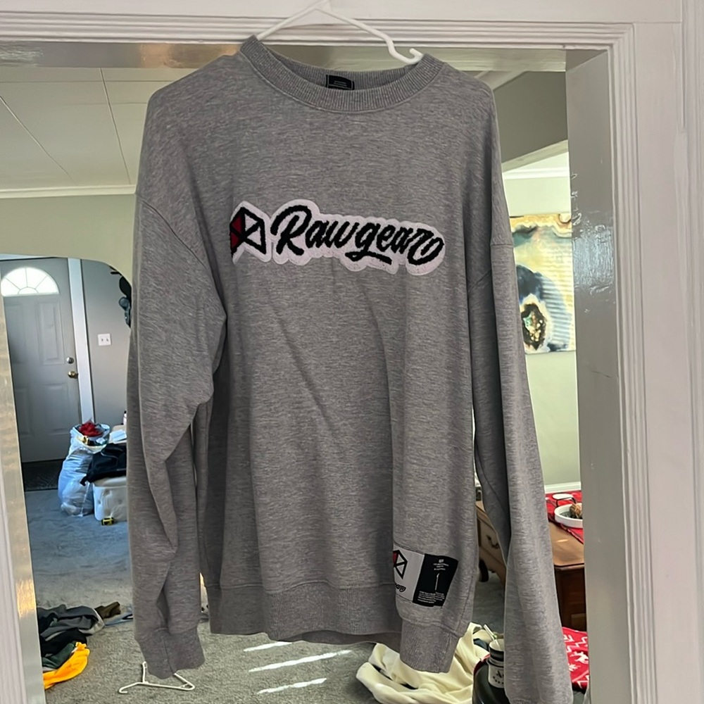 Oversized crew neck